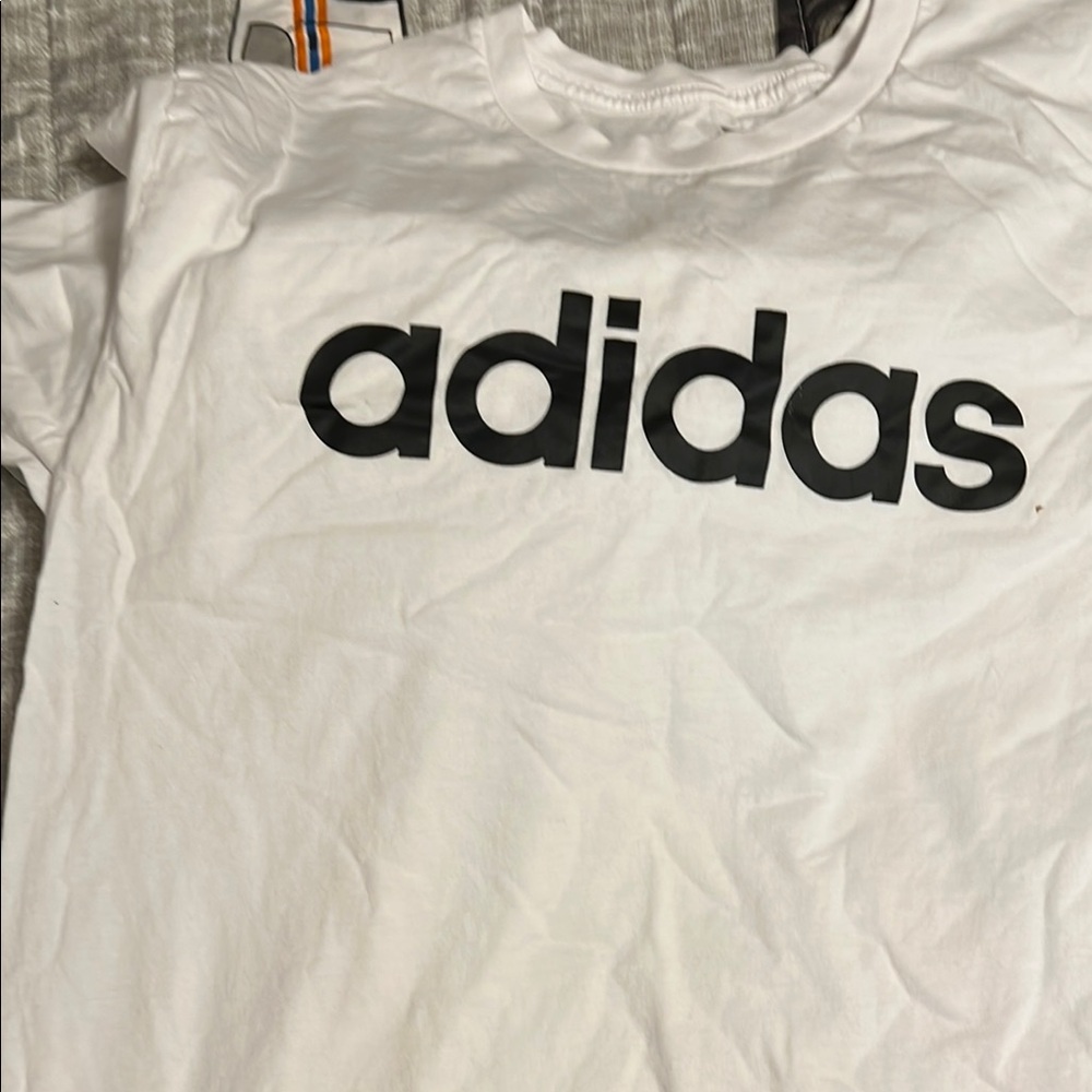 Adidas White T-Shirt
